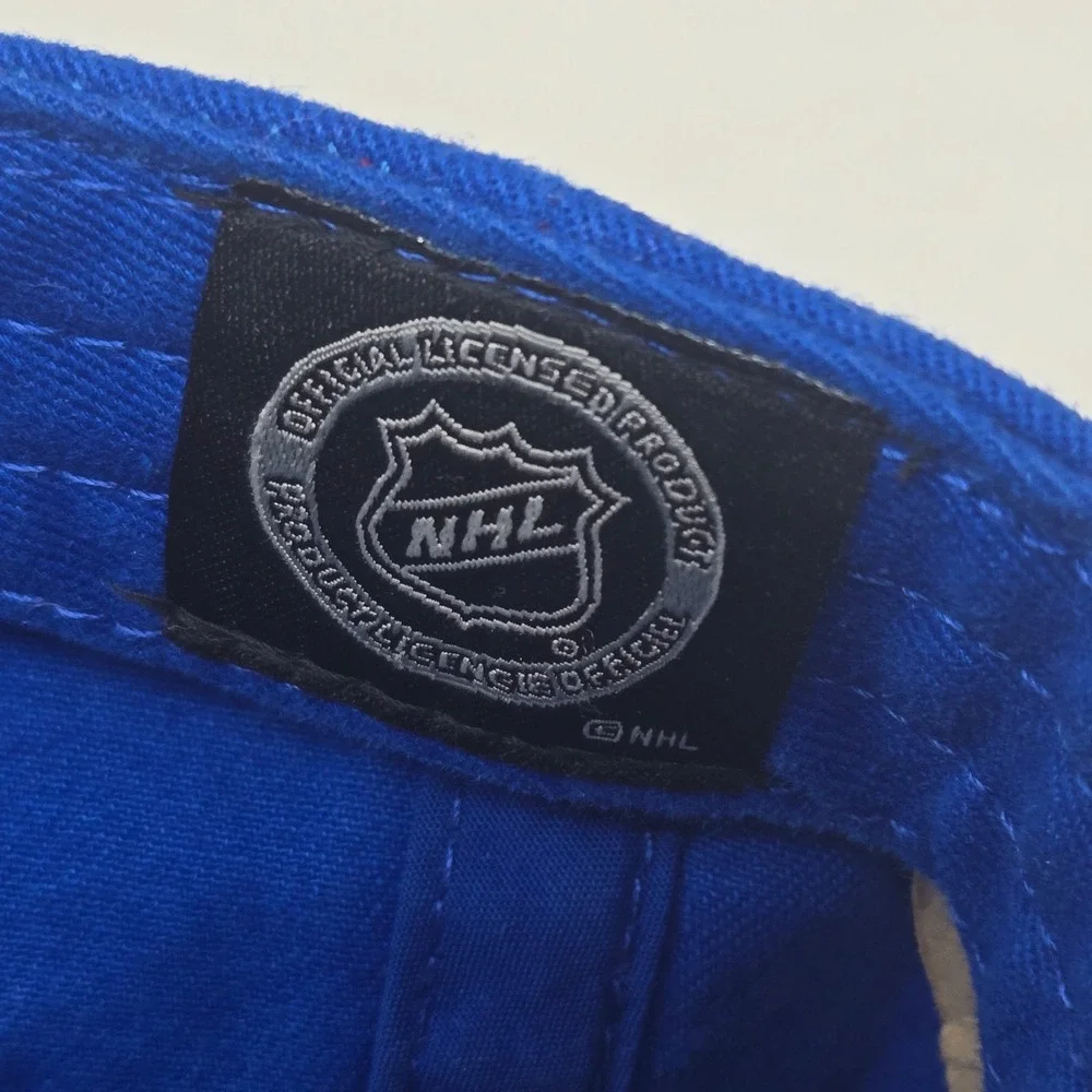 American Needle Edmonton Oilers NHL Hat Blue Embroidered Adjustable Dad Cap NWT